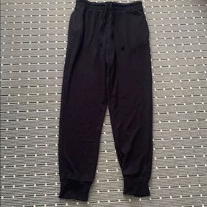 Black cotton dragon pants!